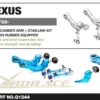Lexus RX / Toyota Crown crossover 2022+ Bakre Övre Camber Kit Hardrace