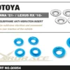 Lexus RX / Toyota Sienna 2016-2022 Bakre Subframe Anti-vibration Inserts Hardrace