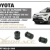 Lexus / Toyota 2005-2023 Främre Nedre Länkarmsbussningar - Främre Hardrace