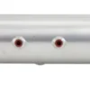 19 L Lufttank Raw Aluminium (914L x 152D mm) 4x 3/8'' Portar Fram & 1/4'' Dräneringsport Air Lift Performance