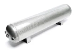 19L Silver / Kolfiberdraperad Lufttank Till Luftfjädring TA Technix
