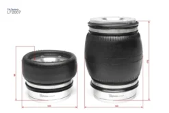 Luftbälg 166mm (Smal Modell) TA Technix