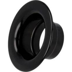 Luftintag Aluminium 89mm - Svart QSP Products
