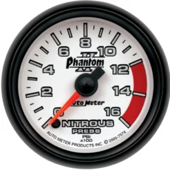 Lustgasmätare (Tryck) 52mm 1600PSI (Digital Stepper-motor) PHANTOM II