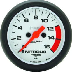 Lustgasmätare (Tryck) 52mm 1600PSI (Digital Stepper-motor) PHANTOM