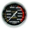 Lustgasmätare (Tryck) 66.7mm 1600PSI (Mekanisk) CARBON FIBER