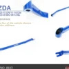 Mazda 5 05-10 CR / 11-16 CW / 3 03-08 BK / 09-13 BL Främre Nedre Förstärkning Hardrace