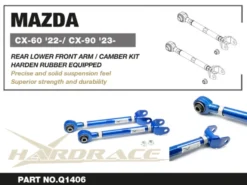 Mazda CX 60 / 90 2022-2023 Bakre Nedre Främre Arm / Camber Kit Hardrace