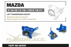 Mazda 3 14-18/ 6 12-/ CX-5 12-17 Vänster Växellådsfäste Hardrace