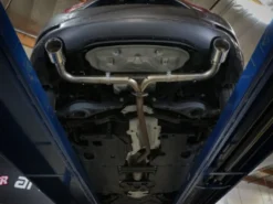Mazda 3 2014-2018 L4-2.0/2.5L Takeda 2-1/2in 304 SS Axle-Back Sportavgassystem aFe Power - Kolfiber Utblås