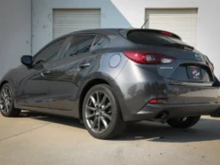 Mazda 3 2014-2018 L4-2.0/2.5L Takeda 2-1/2in 304 SS Axle-Back Sportavgassystem aFe Power - Kolfiber Utblås