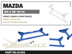 Mazda MX 5 NB 1999-2005 Främre Nedre 4-point Brace Hardrace
