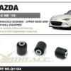 Mazda MX 5 ND 2015+ Bakre Spindelbussningar - Fäst i Övre Bakre Stag Hardrace
