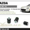 Mazda MX 5 ND 2015+ Bakre Spindelbussningar - Fäst i Trailing-Stag Hardrace
