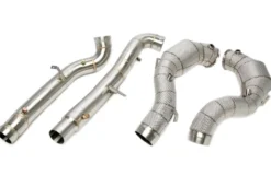 Mercedes Benz AMG GT GTS/GTC/GTR C190/R190 M178-Motor (98mm) 2014-2021 Downpipe Med Katalysator TA Technix