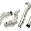 Mercedes Benz AMG GT GTS/GTC/GTR C190/R190 M178-Motor (100/80mm) 2014-2021 Downpipe Med Katalysator TA Technix