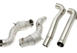 Mercedes Benz AMG GT GTS/GTC/GTR C190/R190 M178-Motor (100/80mm) 2014-2021 Downpipe Med Katalysator TA Technix