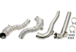 Mercedes Benz AMG GT GTS/GTC/GTR C190/R190 M178-Motor (100/80mm) 2014-2021 Downpipe Med Katalysator TA Technix