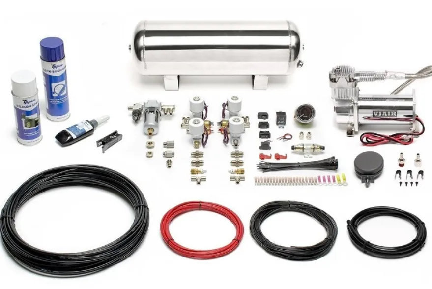 Mercedes Benz E-Klass W211 2002-2008 Komplett Luftfjädring Inkl. Manuellt Styrsystem TA Technix