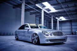 Mercedes Benz E-Klass W211 2002-2008 Luftfjädring Fjäderbenskit TA Technix
