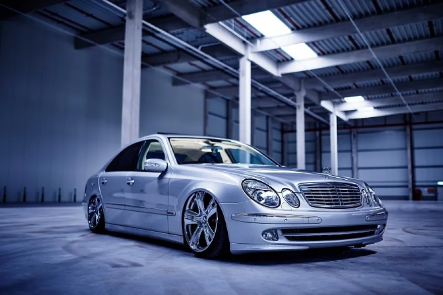 Mercedes Benz E-Klass W211 2002-2008 Luftfjädring Fjäderbenskit TA Technix
