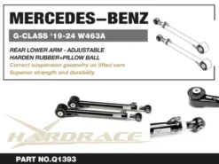 Mercedes benz G 2018-2024 Bakre Länkarmar Hardrace
