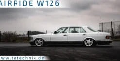 Mercedes Benz S-Klass W126 / C126 1979 - 1991 Luftfjädring Fjäderbenskit TA Technix