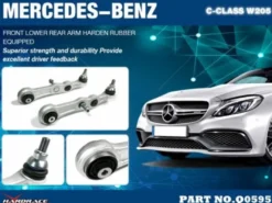 Mercedes C-Class W205 RWD Främre Nedre Bakre Länkarm Hardrace