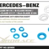 Mercedes M-BENZ A 13-19/ B 11-19/ CLA 13-19 / GLA 13-19 (Endast FWD) Insatser Bakre Subframe Hardrace