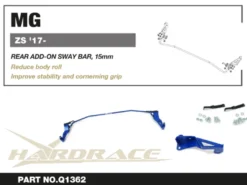 MG ZS 2017-2024 Bakre Krängningshämmare Add-On Hardrace