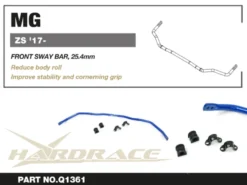 MG ZS 2017-2024 Främre Krängningshämmare Hardrace