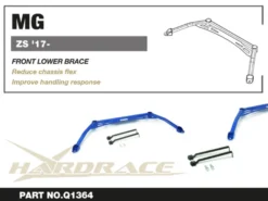 MG ZS 2017-2024 Främre Nedre 4-point Brace Hardrace