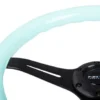 Minty Fresh Träratt 350mm 3-ekrad Mattsvart Centrum NRG