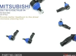 Mitsubishi Colt 02-12 / Colt PLUS 04- Yttre Styrled (OE STYLE) Hardrace