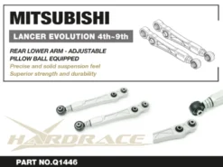 Mitsubishi Lancer evolution Bakre Länkarmar / Camber Kit Hardrace
