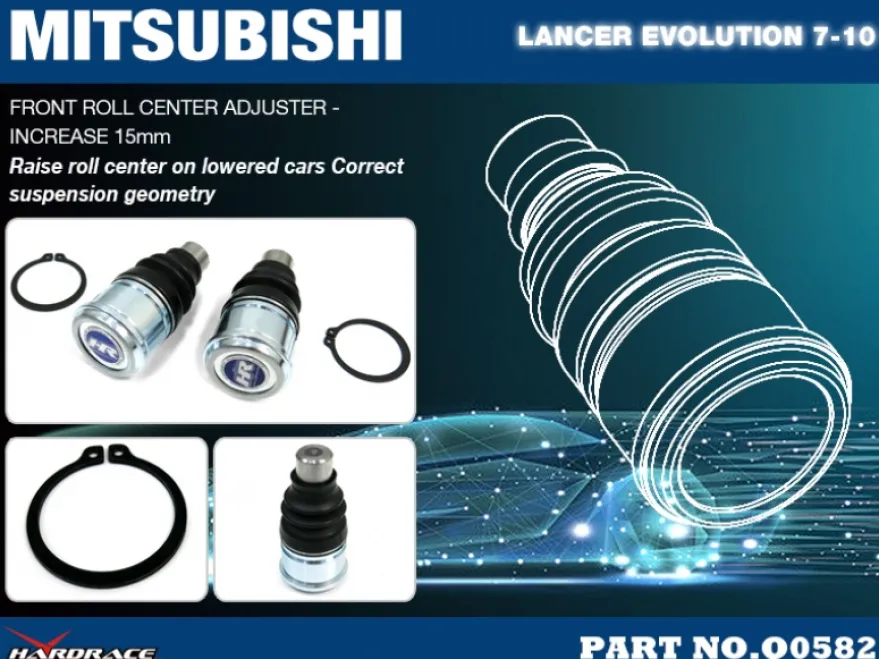Mitsubishi Lancer evolution Främre Roll Center-justering Hardrace