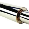 75mm In / 120mm Ut HKS Universal Rostfri Hi-Power Ljuddämpare 170mm x 380mm