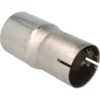 63-76mm Rostfritt Stål Reducering Avgasrör QSP