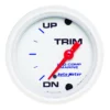 Mätare (Trim Up/Down) 66.7mm 0ΩDOWN-90ΩUP (Elektrisk) MARINE Vit