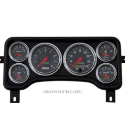 Mätarhållare ''Direct-fit'' DASH PANEL 6 GAUGE (85.7mm X2 52.4mm X4) JEEP TJ/XJ Autometer