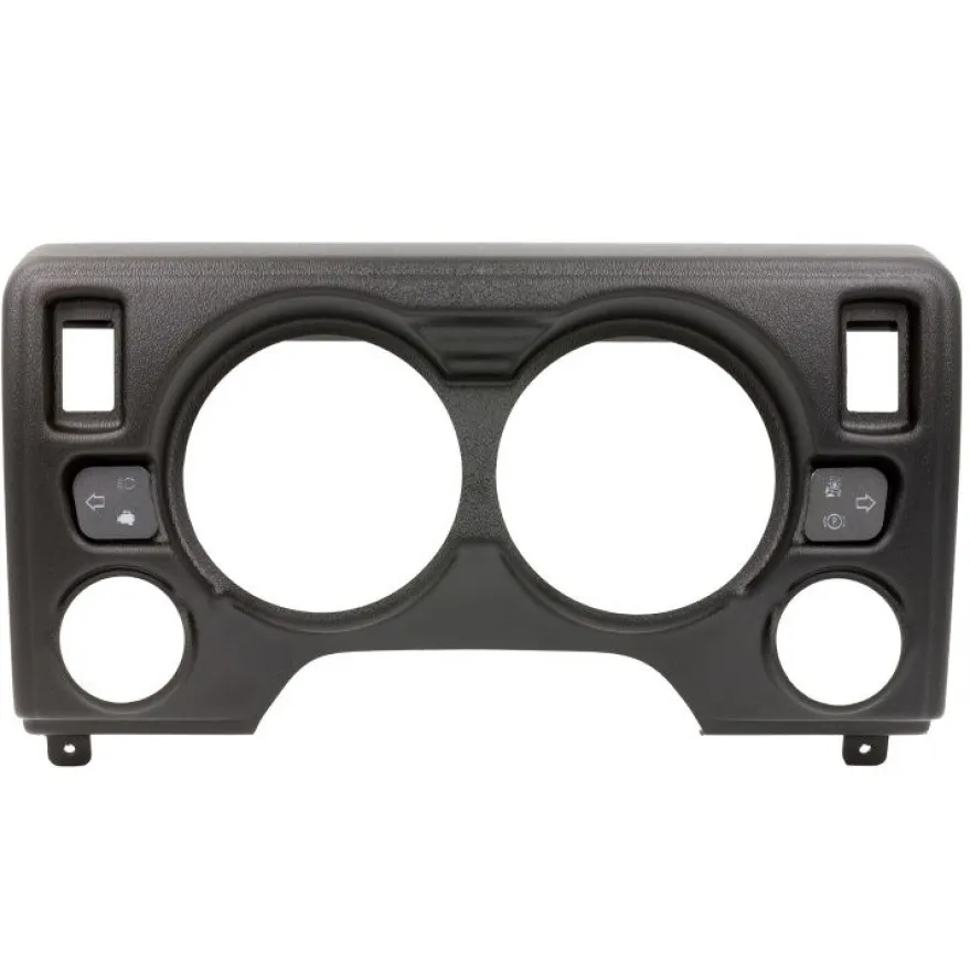Mätarhållare ''Direct-fit'' För 4 Mätare (5'' X2 52.4mm X2) JEEP TJ Autometer