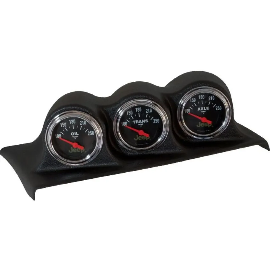 Mätarhållare ''Direct-fit'' Trippel 52.4mm WRANGLER JK 07-10 Autometer