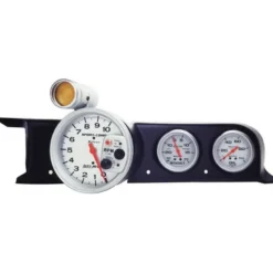 Mätarhållare Instrumentpanel Trippel (5'' Piedestal TACH 2 5/8''X2) MUSTANG 87-93 FOX Autometer
