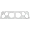 Mätarhållare Panel CHEVY TRUCK 64-66 2 X 79.3mm 4 X 52.4mm BILLET Autometer