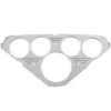 Mätarhållare Panel CHEVY TRUCK 55-59 1 X 79.3mm 4 X 52.4mm BILLET Autometer