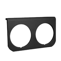 Mätarhållare Panel Dubbel 52.4mm Svart Aluminium Autometer