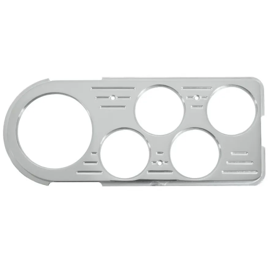 Mätarhållare Panel FORD TRUCK 48-50 1 X 79.3mm 4 X 52.4mm BILLET Autometer