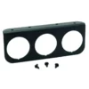 Mätarhållare Panel Trippel 52.4mm Svart Aluminium Autometer