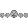 Mätarkit 5st 3 1/8'' & 52mm (Elektrisk). SPEEDOMETER AMERICAN PLATINUM