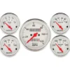 Mätarkit 5st 3 1/8'' & 52mm MECH. SPEEDOMETER ARCTIC Vit